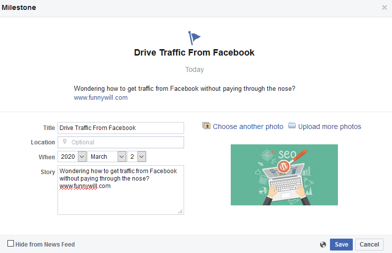 Step by Step Guide Driving Free Traffic From Facebook 2020