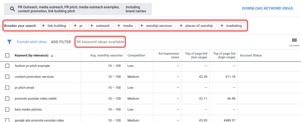 How to Use Google Keyword Planner to Create Epic Content