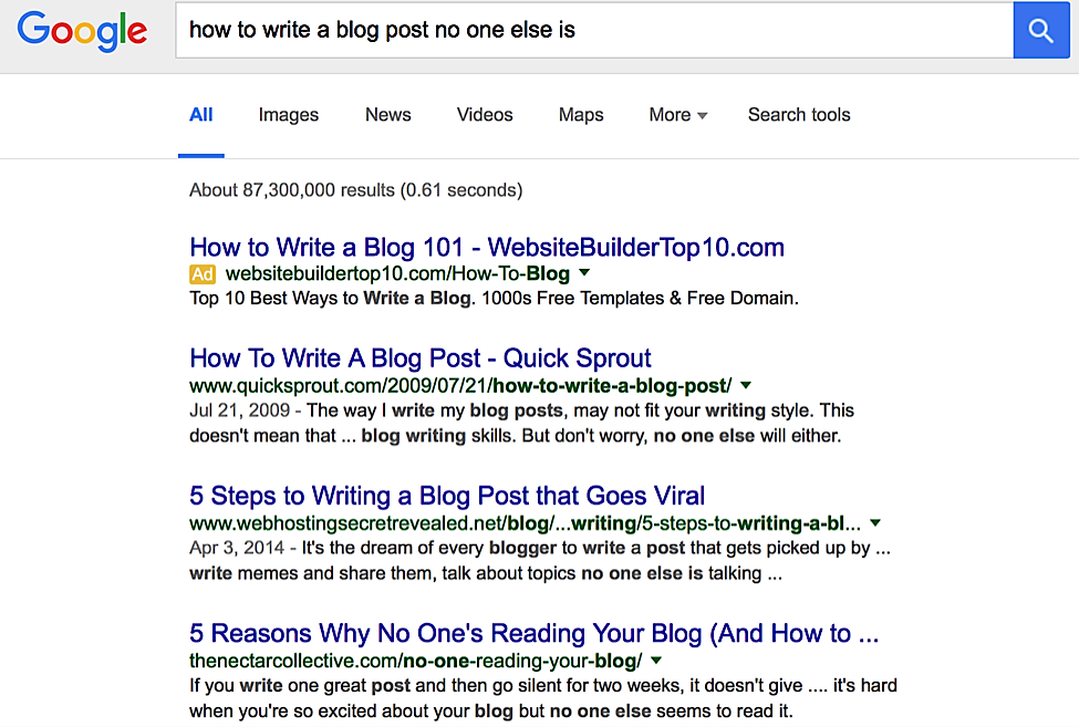 6 Tips to Creating Powerful Blog Posts that No One Else Is Writing