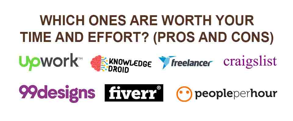 Freelancing Websites: Which Ones Are Worth Your Time and Effort? (Pros and Cons)