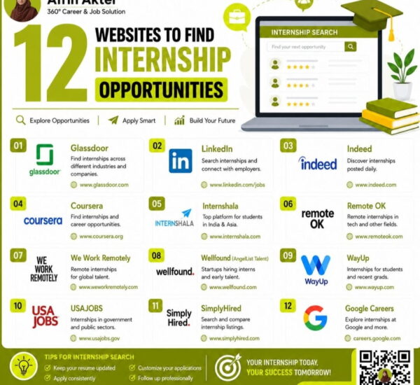 12 Best Websites to Find Internship Opportunities — Complete Guide for Students & Graduates