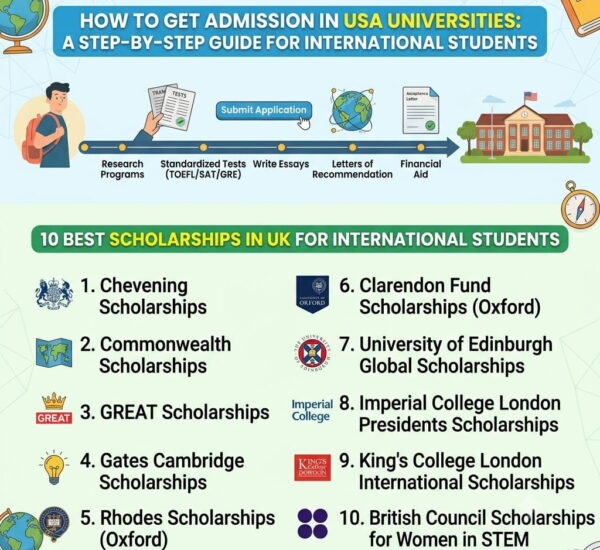 How to Apply to a UK University (Plus 10 Best Scholarships for International Students)
