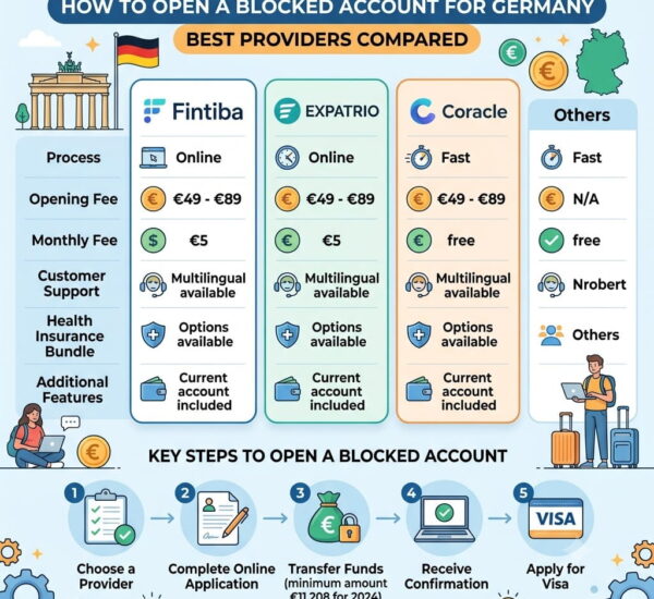 How to Open a Blocked Account for Germany — (Best Providers Compared)