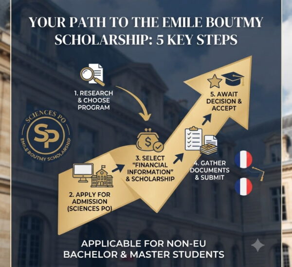 Study in France for Free The Ultimate Guide to the Emile Boutmy Scholarship (2027-2028)
